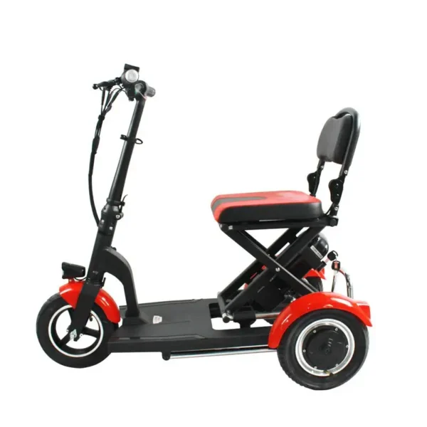 3 Wheel Old Man Scooter Electric Tricycle Disabled For Adult Folding Dual Motor 48V 600W Senior Mobility Scooter For Travel - Image 2