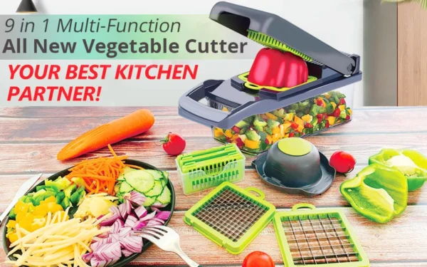 Cutting & Chopping Made Easy With Our Multifunctional 9-in-1 Vegetable Chopper - Image 9