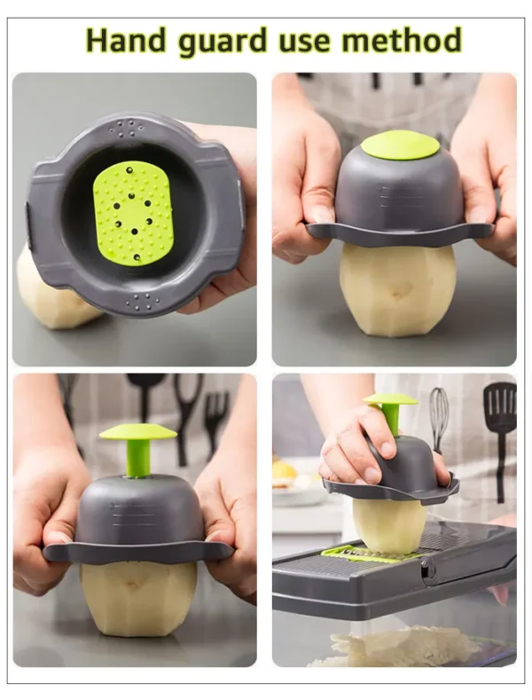 Cutting & Chopping Made Easy With Our Multifunctional 9-in-1 Vegetable Chopper - Image 18