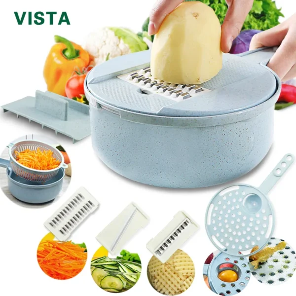 Cutting & Chopping Made Easy With Our Multifunctional 9-in-1 Vegetable Chopper - Image 4